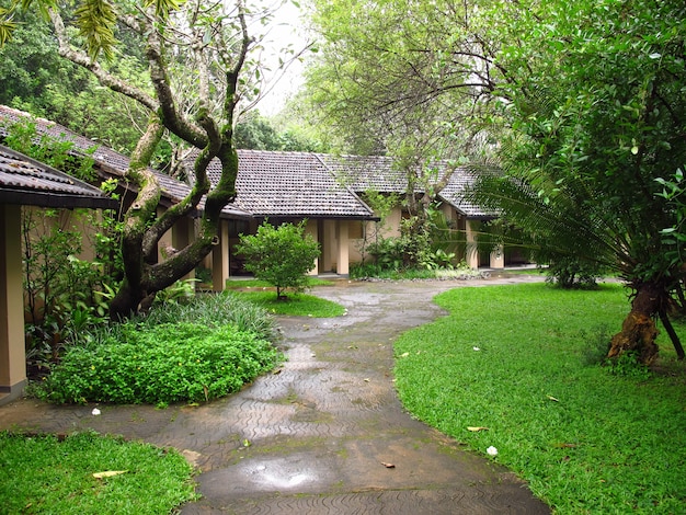 El hotel en Sigiriya, Sri Lanka