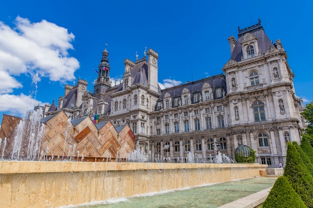 Hotel de Ville (Ayuntamiento) en París