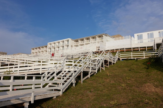 Hotelsommerreisewohnungsgebäude