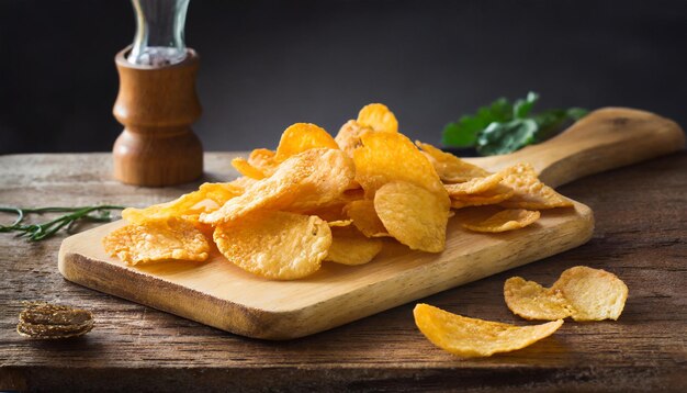 hoto batatas fritas geradas por IA