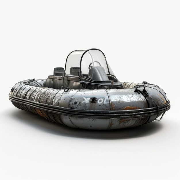 Foto hovercraft isolado