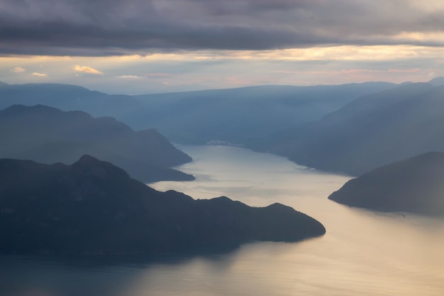 Howe Sound-Luftbild