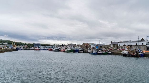 Howth puerto pesquero.