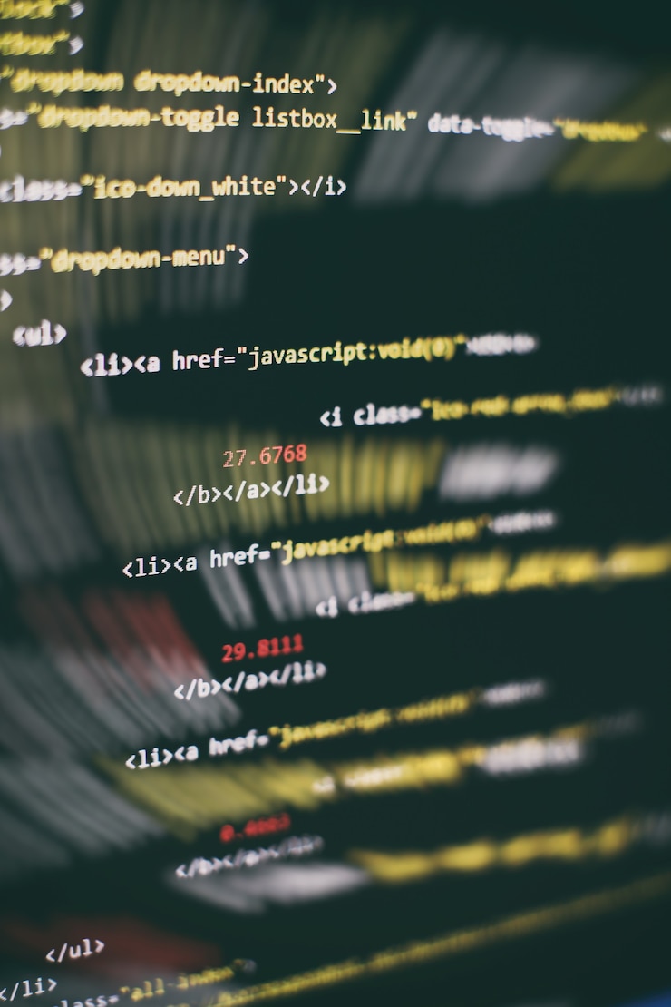 Foto html-webdesign-code für entwickler und designer