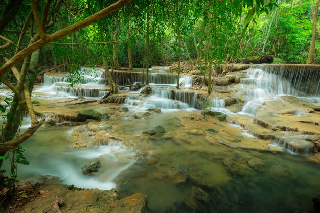 Huay Mae Kamin Wasserfall Nationalpark