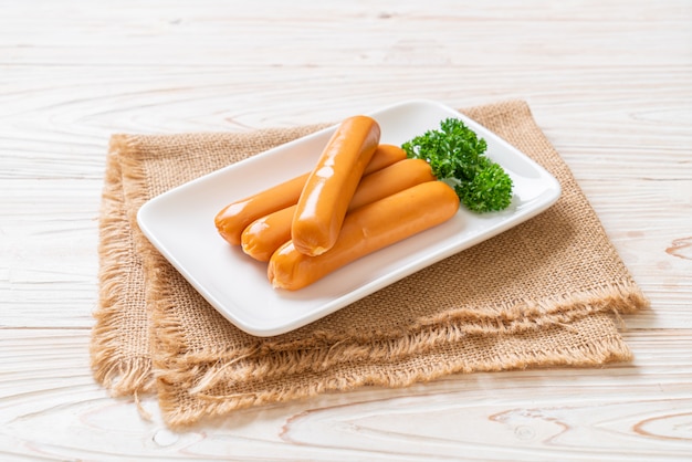 Hühnchen Frankfurter Wurst