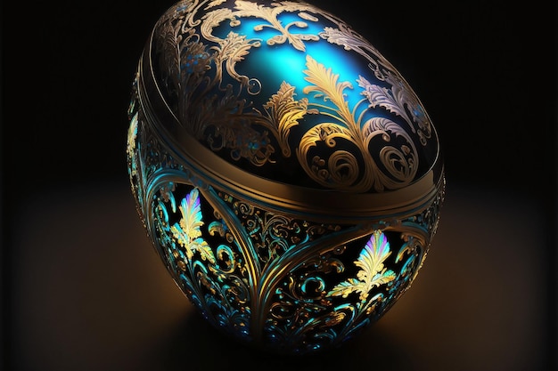 Huevo de Fabergé bioluminiscente