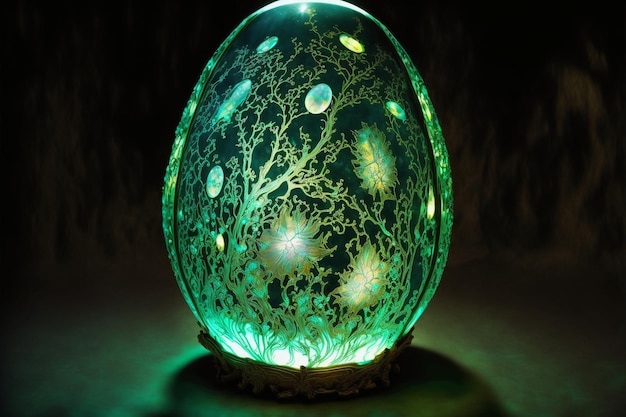 Huevo de Fabergé bioluminiscente