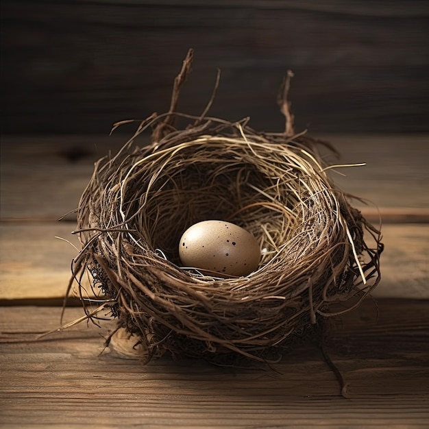 Huevo en el nido