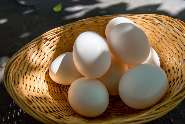 Huevos en la canasta