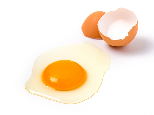 Huevos de gallina orgánicos ingredientes alimenticios