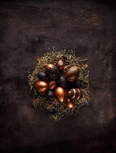 Huevos de Pascua decorados