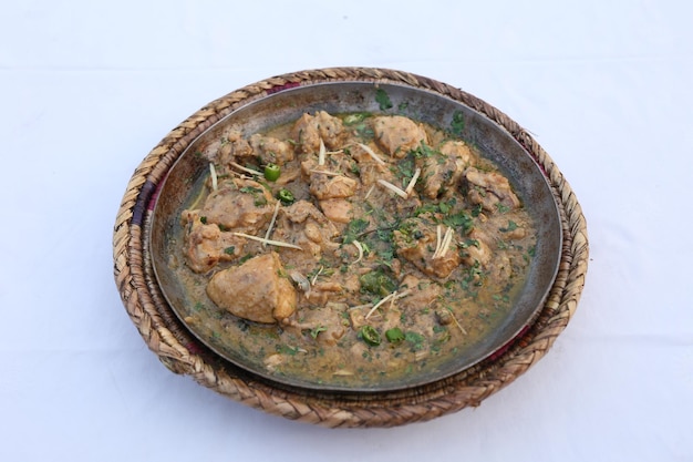 Foto huhn karahi stock bild