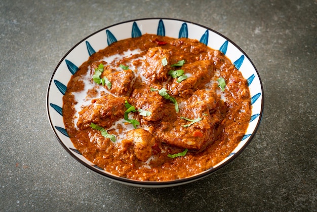 Huhn Tikka Masala würziges Curry Fleisch Essen