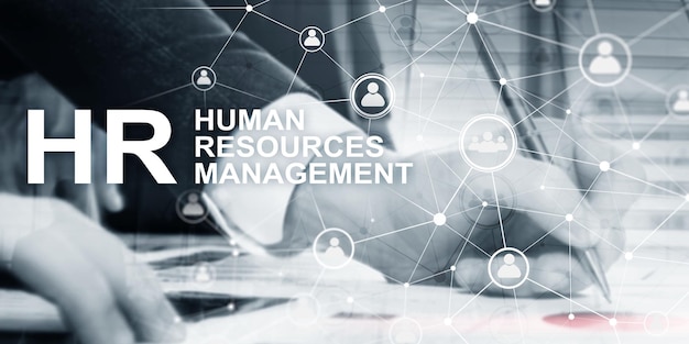 Human Resources HR Corporate Financial Business-Hintergrund