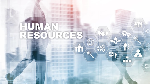 Human Resources HR-Management-Konzept Human Resources Pool Kundenbetreuung und Mitarbeiter