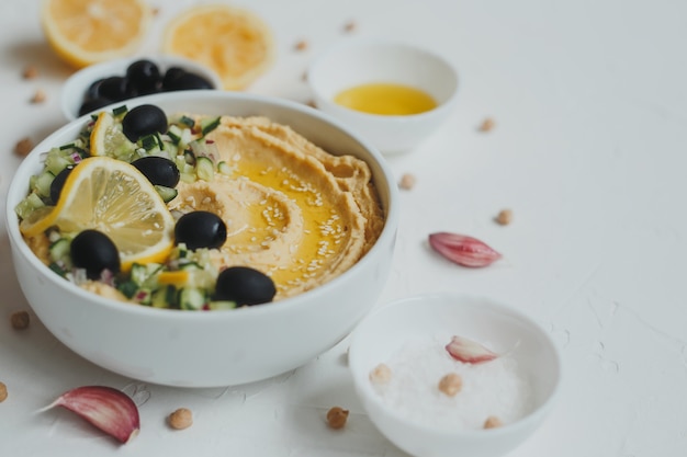 Hummus de garbanzos