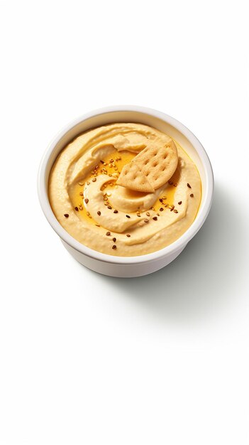 Hummus im Nahen Osten auf durchsichtigem Hintergrund