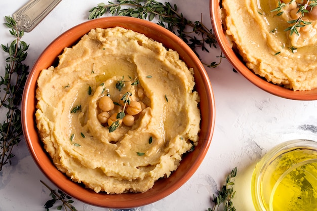 Hummus oriental tradicional