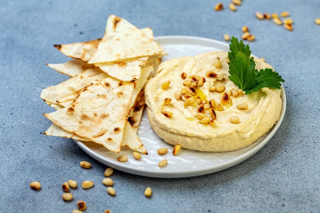 Hummus tradicional casero