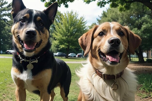 Hund läuft im Freien und spielt süßer Hund, Mann, bester Freund, HD-Fotografie, Hintergrund