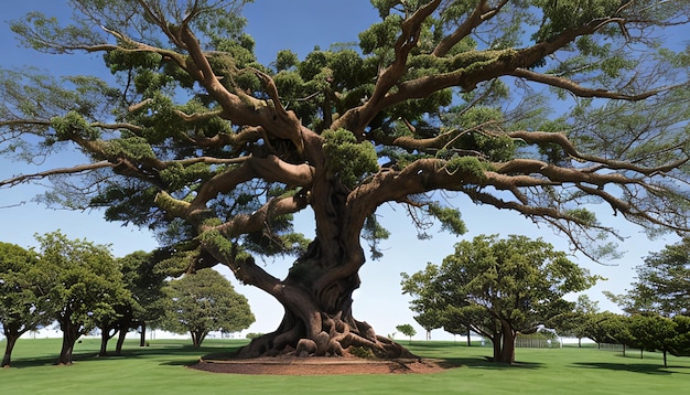 Foto hundertjähriger baum