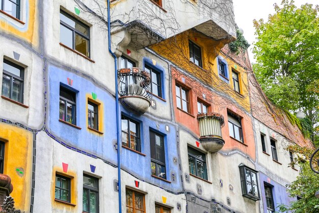 Hundertwasserhaus em viena áustria