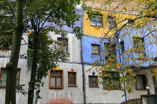 Hundertwasserhaus in Wien Österreich