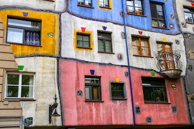 Hundertwasserhaus in Wien Österreich