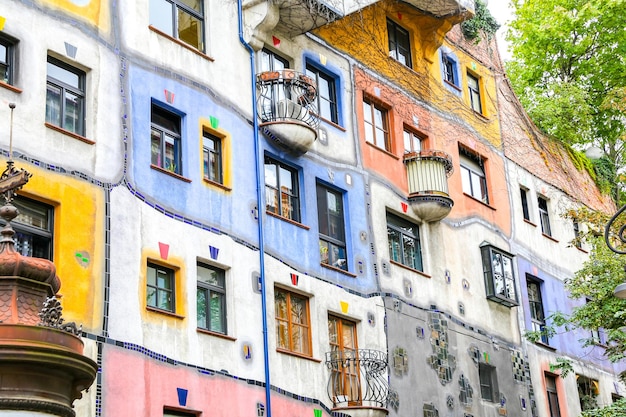 Hundertwasserhaus in Wien Österreich