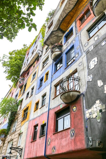 Hundertwasserhaus in Wien Österreich