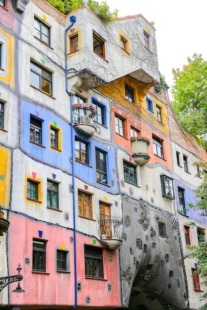 Hundertwasserhaus in Wien Österreich