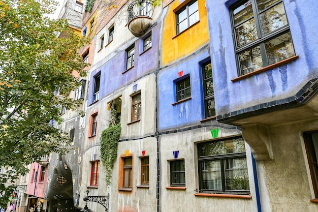 Hundertwasserhaus in Wien Österreich