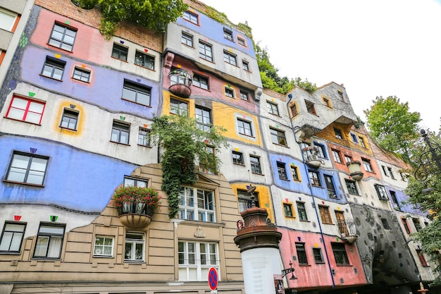 Hundertwasserhaus in Wien Österreich