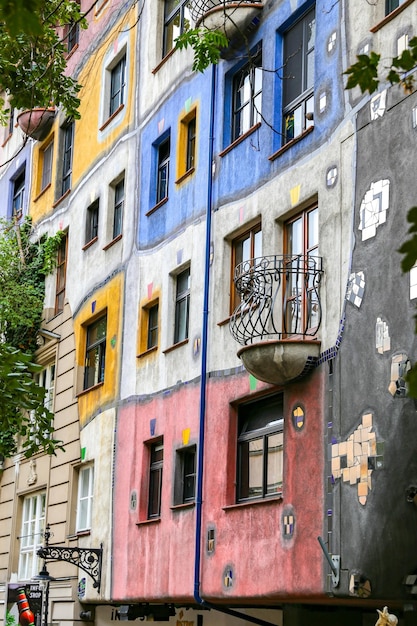 Hundertwasserhaus en Viena Austria