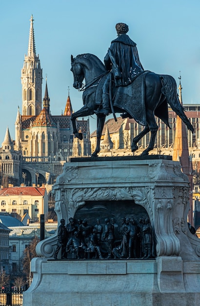 Hungría, Budapest, hermosa arquitectura, bastión pesquero a orillas del Danubio