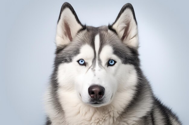 Foto husky siberiano gerado