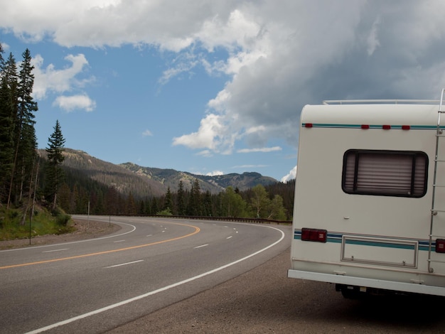 HWY 160 nach Pagosa Springs, Colorado.