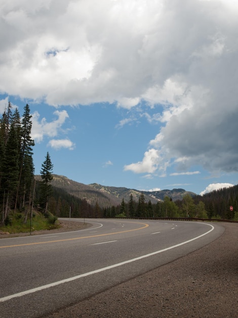 HWY 160 nach Pagosa Springs, Colorado.