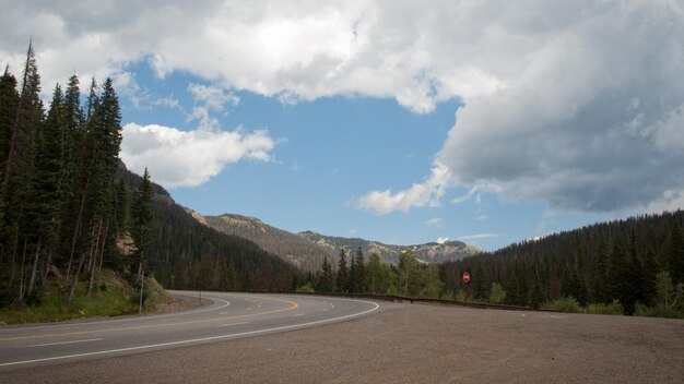 HWY 160 nach Pagosa Springs, Colorado.