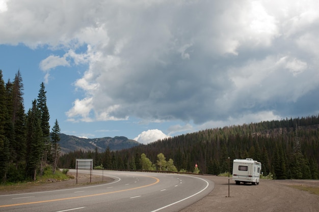 HWY 160 para Pagosa Springs, Colorado.