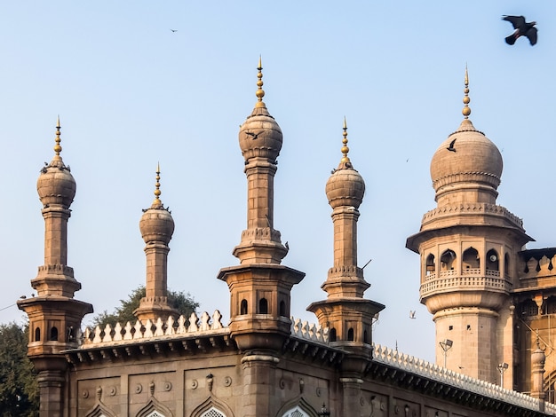 Foto hyderabad indien blick auf mekka masjid in hyderabad telangana india