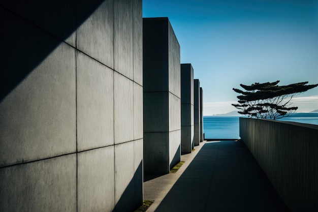 Hyogo Japão 1 de novembro de 2016 Tadao Andos Seawind Awaji