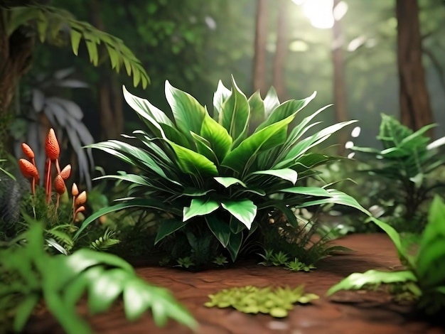 Hyperrealistische Pflanzen
