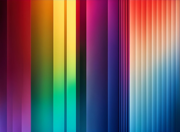 IA de fundo gradiente abstrato colorido gerada
