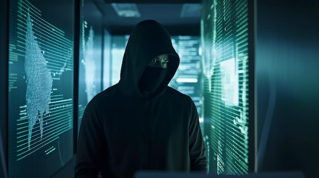 IA generativa un ataque de hacking y ciberseguridad