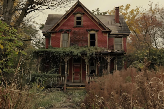 IA generativa de la casa abandonada