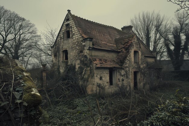 IA generativa de la casa abandonada