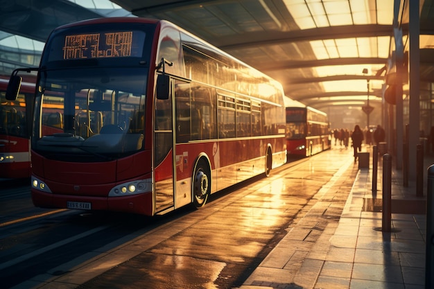 IA generativa de ônibus