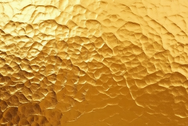 Ia generativa de textura de fundo de parede de ouro brilhante